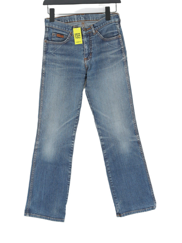 Wrangler Women's Jeans W 28 in Blue Cotton with Elastane