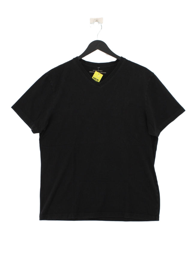 Banana Republic Women's T-Shirt M Black 100% Cotton