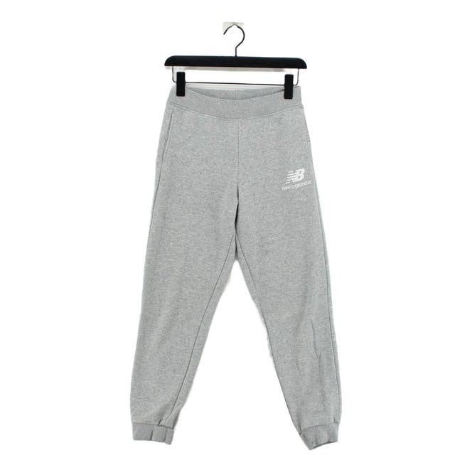 New Balance Women's Sports Bottoms S Grey 100% Other