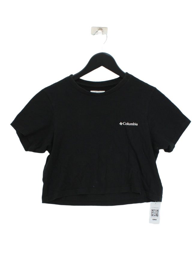 Columbia Women's Top XS Black 100% Cotton