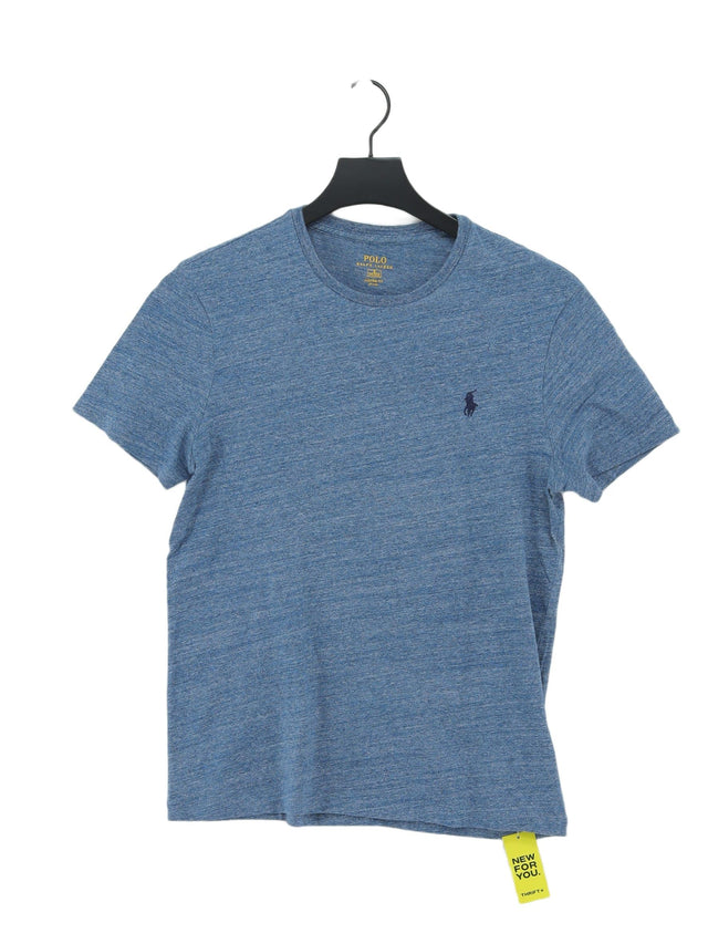 Ralph Lauren Men's T-Shirt S Blue 100% Cotton