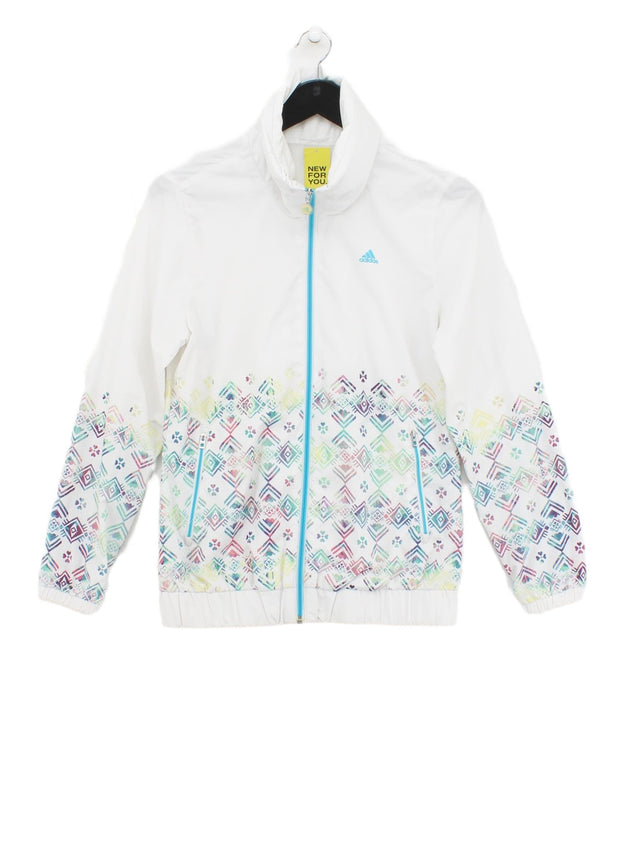 Adidas Women's Jacket S White 100% Polyester