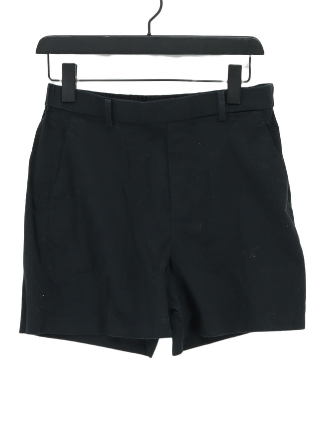 Uniqlo Women's Shorts W 28 in Black Cotton with Elastane