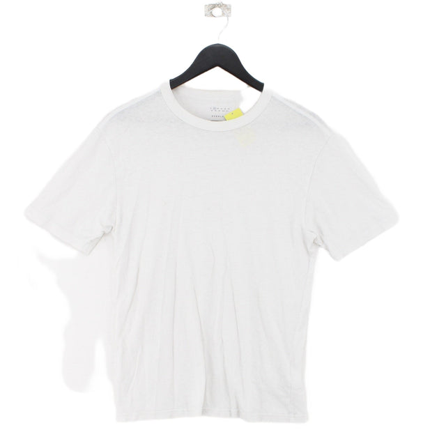 Everlane Women's T-Shirt M White 100% Cotton