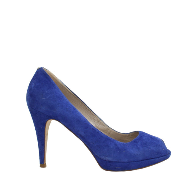 Karen Millen Women's Heels UK 6.5 Blue 100% Leather