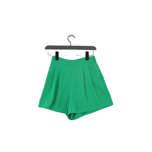 Topshop Women's Shorts UK 6 Green 100% Polyester