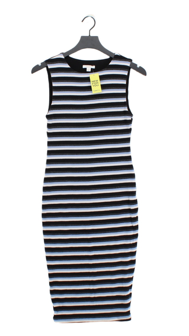 Kookai Women's Midi Dress S Blue Cotton with Elastane