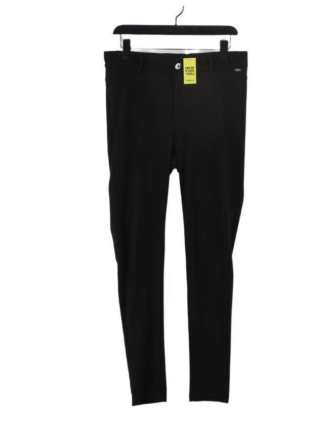 Trespass Women's Suit Trousers M Black Polyester with Elastane, Viscose