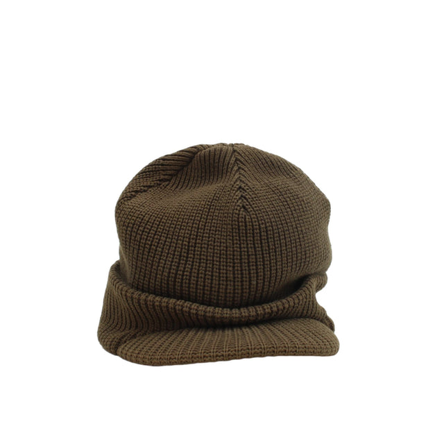 Next Men's Hat Green 100% Cotton