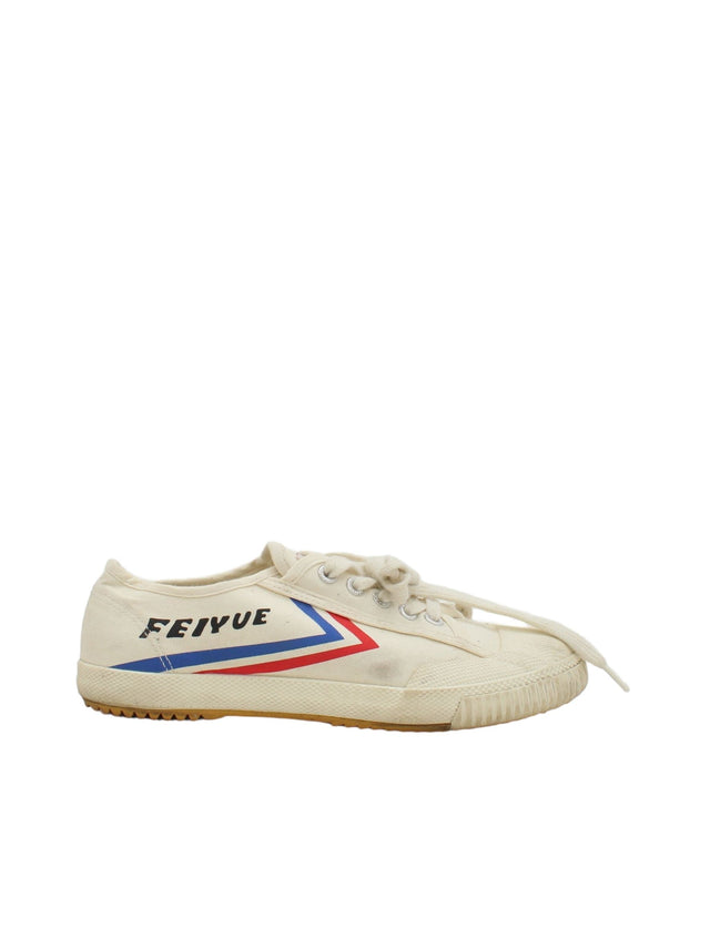 Feiyue Women's Trainers UK 5 Cream 100% Other