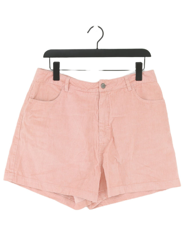 Afends Women's Shorts W 32 in Pink Cotton with Other