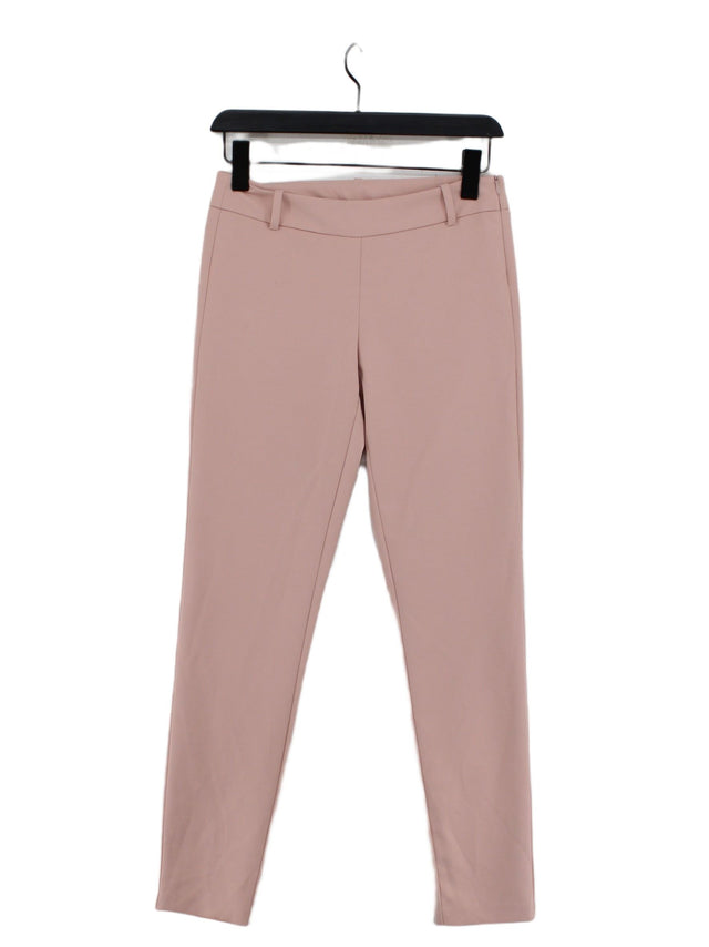 United Colors Of Benetton Women's Suit Trousers UK 8 Pink