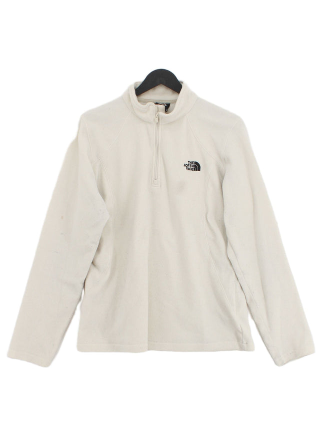The North Face Women's Jumper L Cream 100% Polyester
