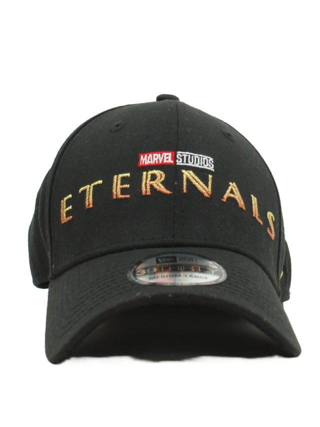 New Era Men's Hat M Black Polyester with Elastane