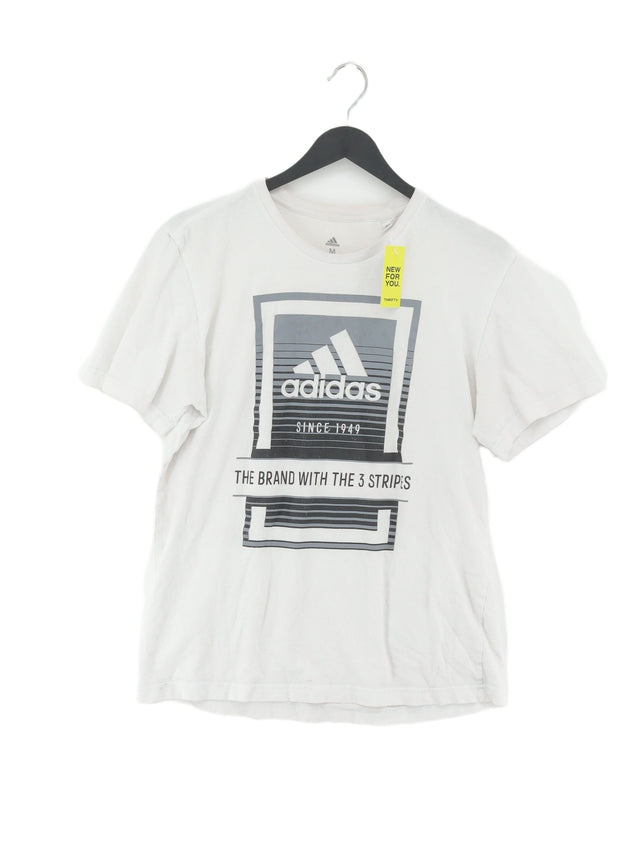 Adidas Women's T-Shirt M White 100% Other