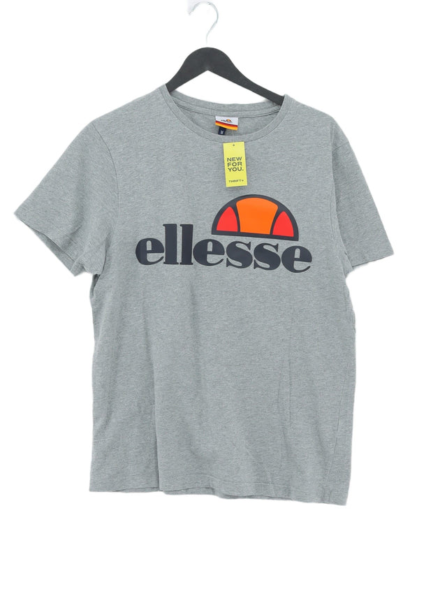 Ellesse Men's T-Shirt M Grey 100% Other