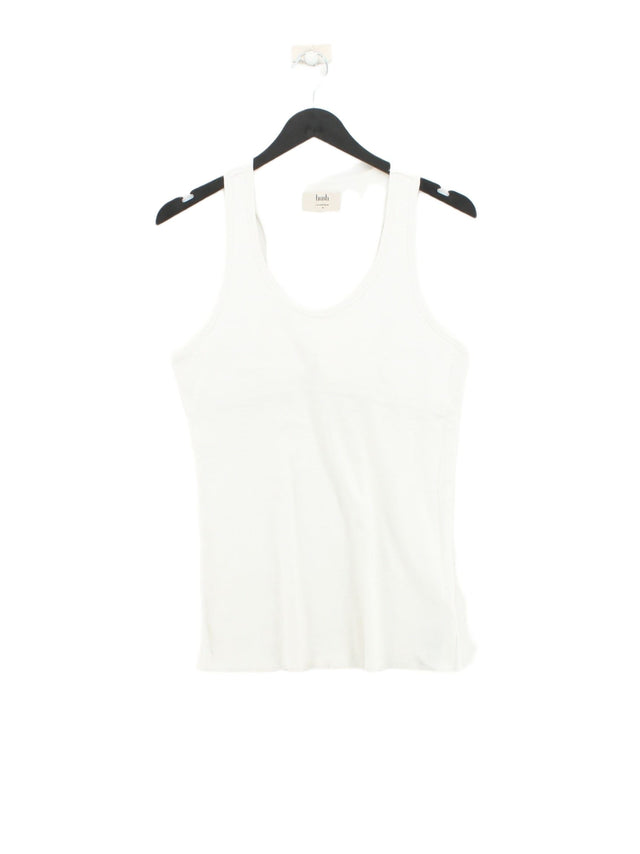Hush Women's T-Shirt M White 100% Cotton