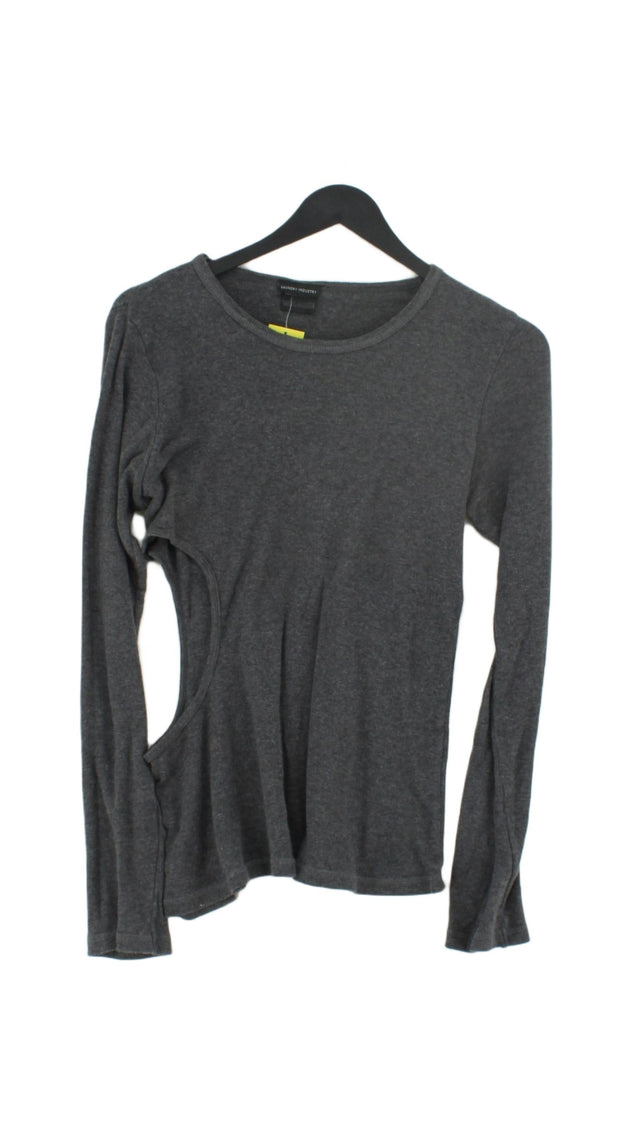 Laundry Industry Women's Top M Grey 100% Cotton