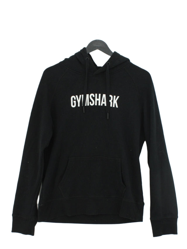 Gymshark Women's Jumper M Black Cotton with Polyester