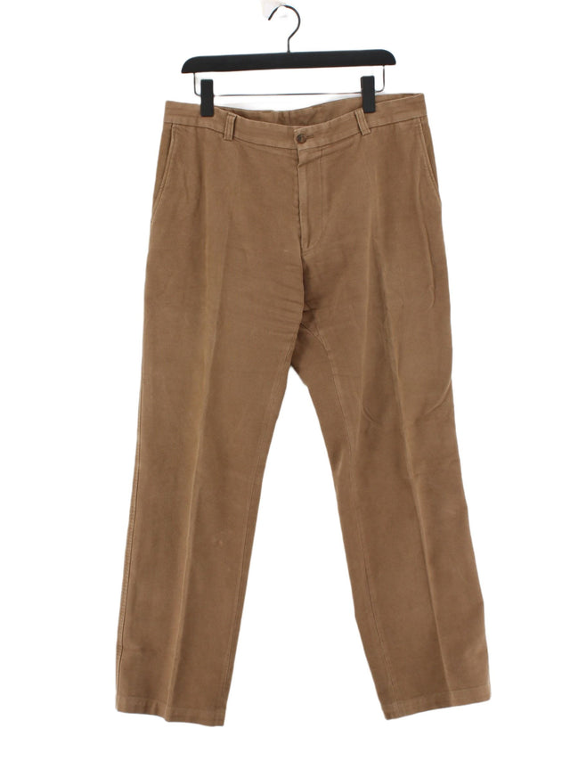 Strellson Men's Trousers XL Brown 100% Other
