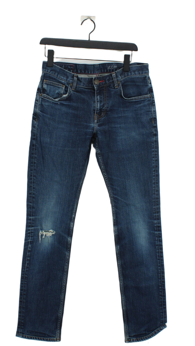 Tommy Hilfiger Men's Jeans W 32 in; L 34 in Blue Cotton with Elastane