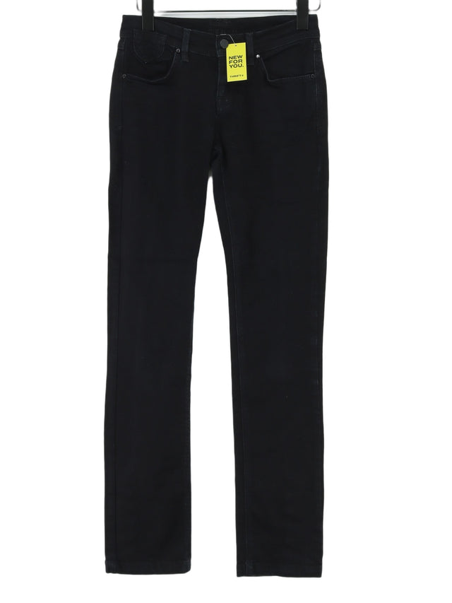 Karen Millen Women's Jeans UK 8 Black Cotton with Elastane