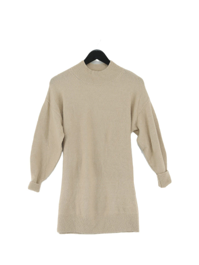 & Other Stories Women's Jumper XS Cream 100% Cotton