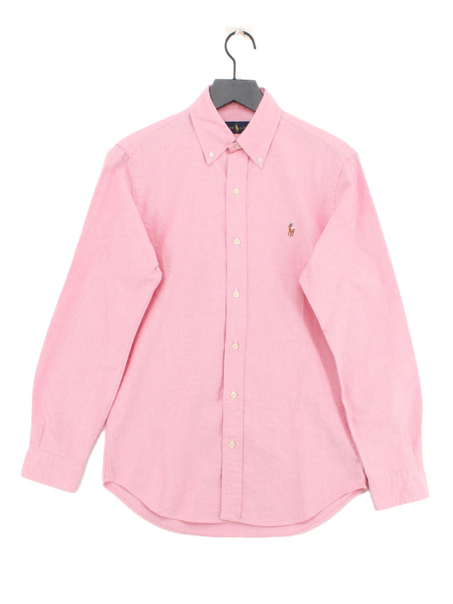 Ralph Lauren Men's Shirt XS Pink 100% Cotton