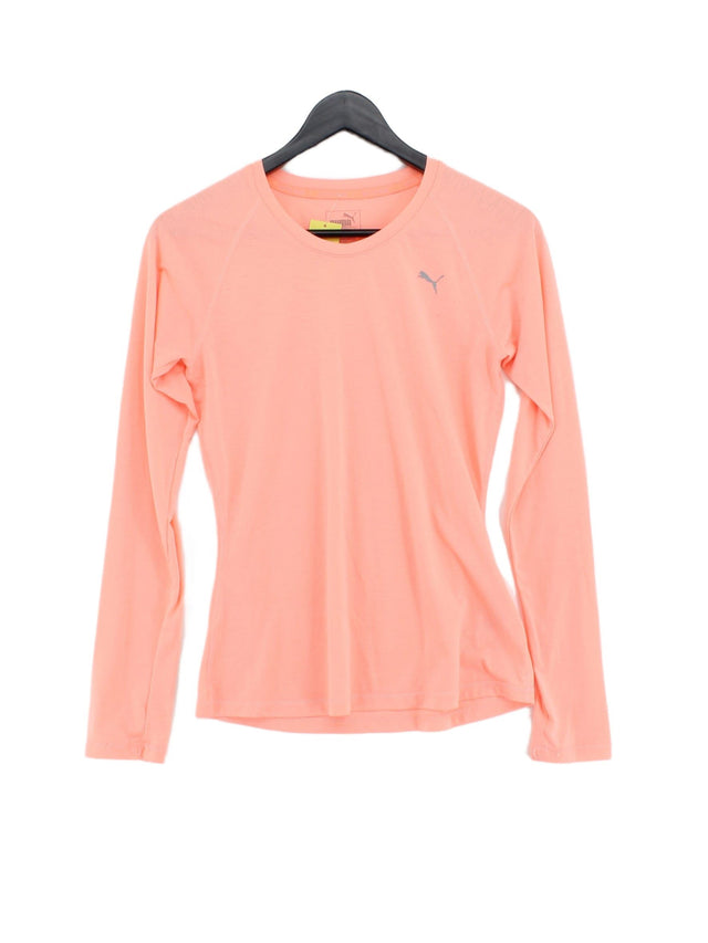 Puma Women's T-Shirt XS Pink 100% Polyester