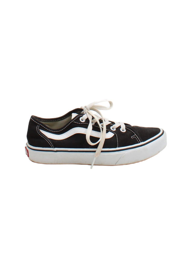 Vans Women's Trainers UK 4.5 Black 100% Other