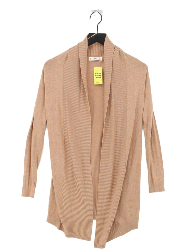 MNG Women's Cardigan S Tan 100% Other