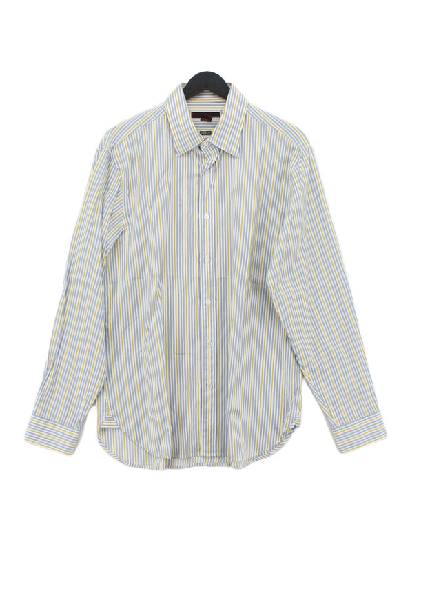 Michael Kors Men's Shirt M Yellow 100% Cotton
