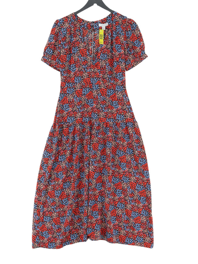Topshop Women's Maxi Dress UK 10 Multi 100% Polyester