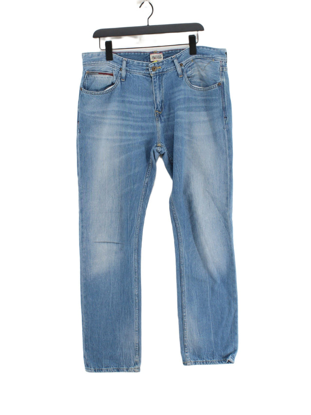 Hilfiger Denim Men's Jeans W 34 in; L 32 in Blue 100% Cotton
