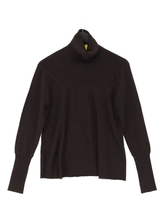 DKNY Women's Jumper M Brown 100% Other