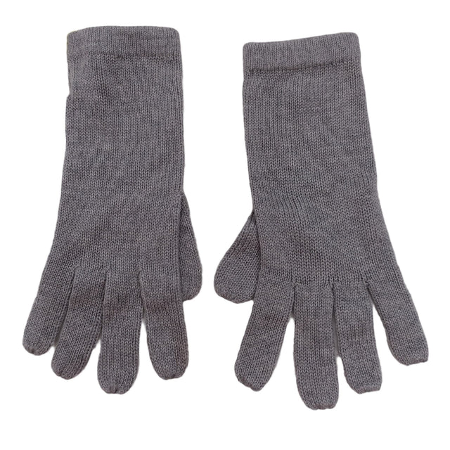 John Lewis Women's Gloves S Grey Viscose with Cotton, Nylon, Wool