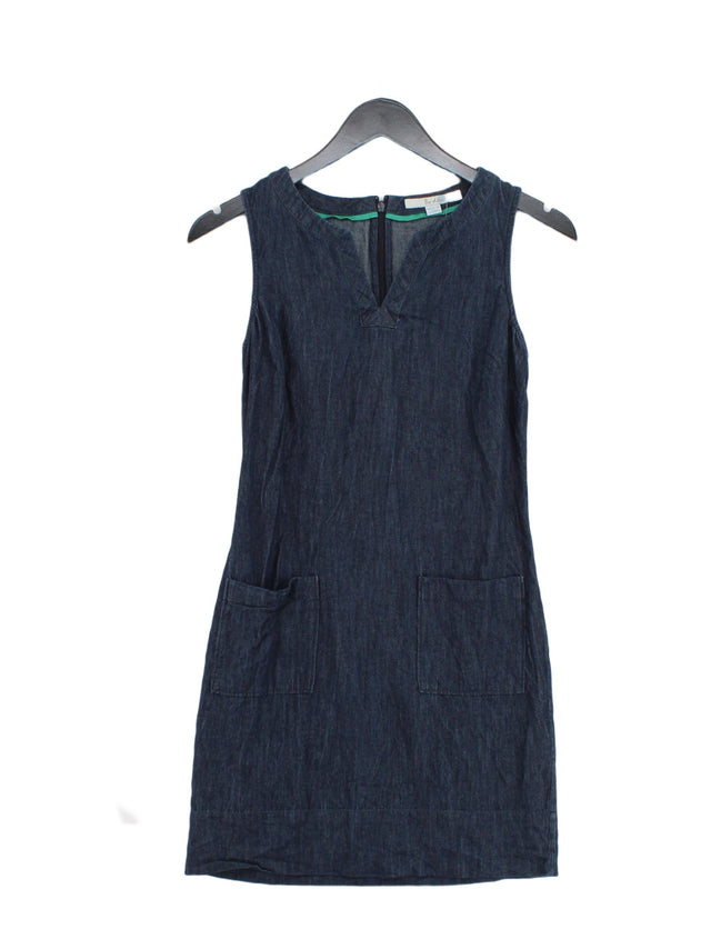 Boden Women's Mini Dress UK 6 Blue 100% Cotton