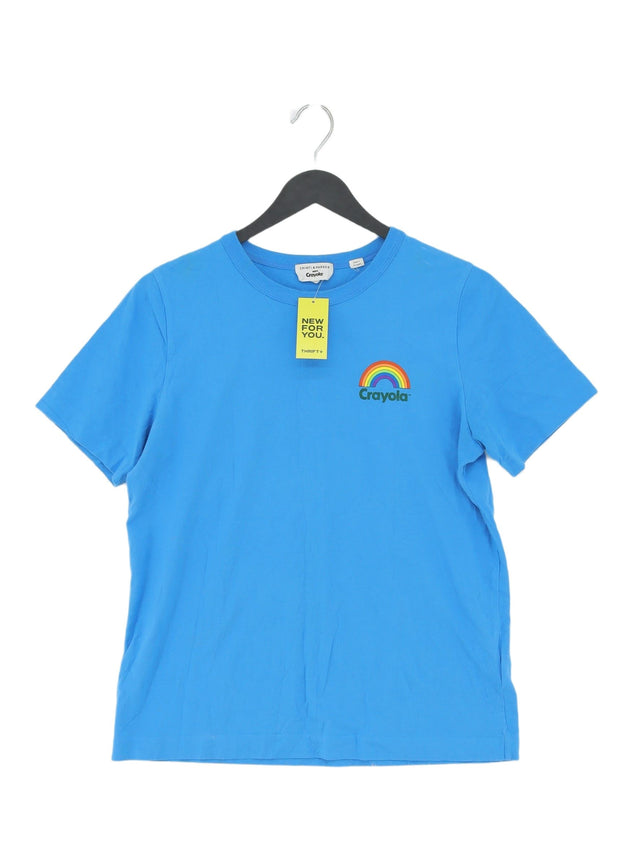 Chinti & Parker Women's T-Shirt M Blue 100% Cotton