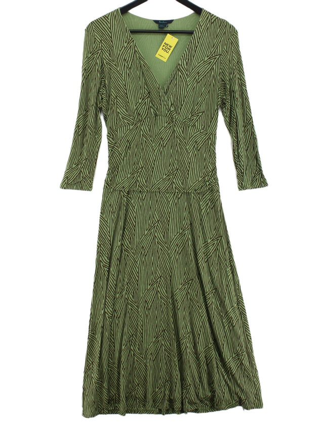 Boden Women's Midi Dress UK 12 Green 100% Other