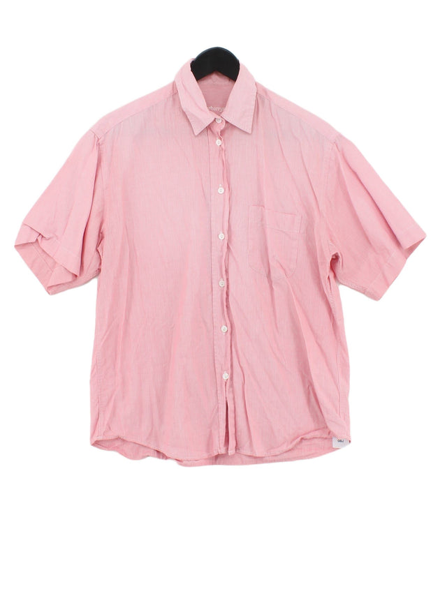 Burberry Women's Shirt UK 14 Pink 100% Other