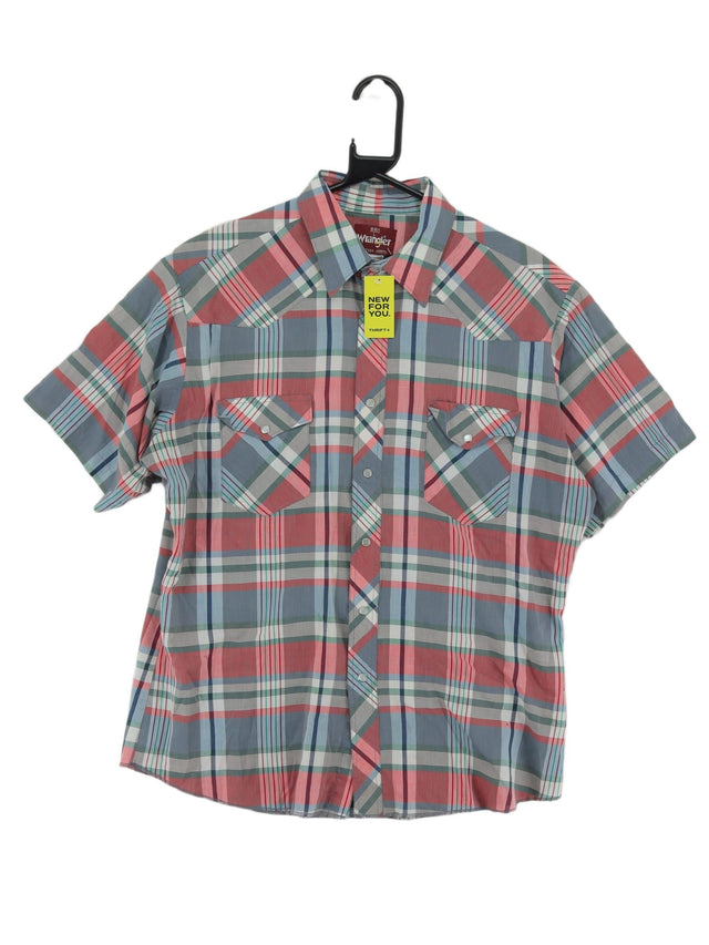 Vintage Wrangler Men's Shirt L Multi 100% Other