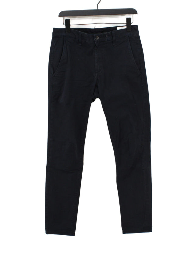 Rag & Bone Men's Trousers W 30 in Blue Cotton with Other