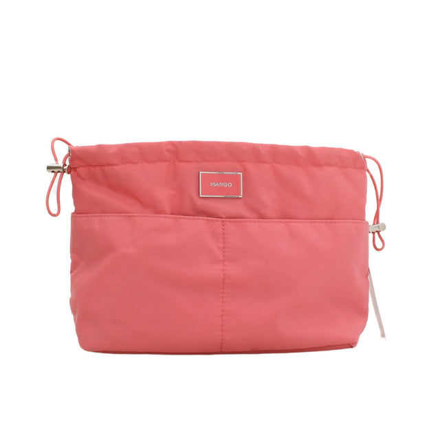 Mango Women's Bag Pink Polyamide with Polyester