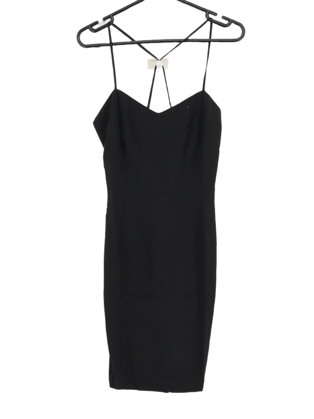 Vintage Joseph Ribkoff Women's Midi Dress UK 10 Black 100% Other