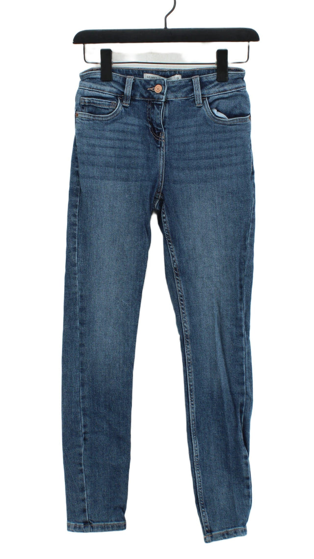 Next Women's Jeans UK 8 Blue 100% Cotton