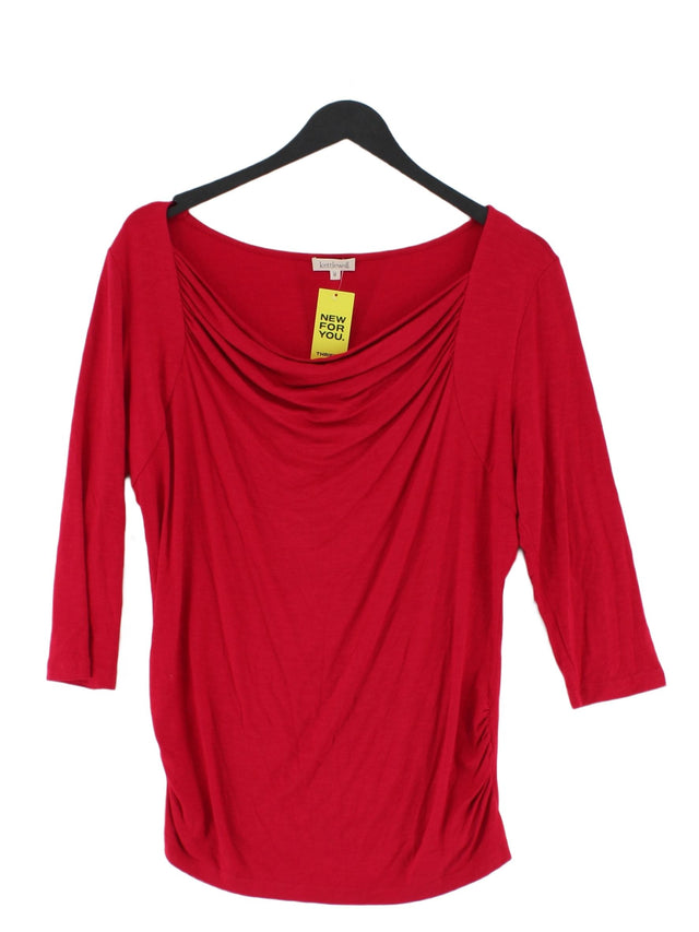 Kettlewell Women's Top M Red Viscose with Elastane