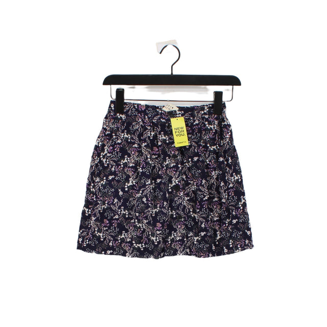 Urban Renewal Women's Mini Skirt XS Blue 100% Viscose
