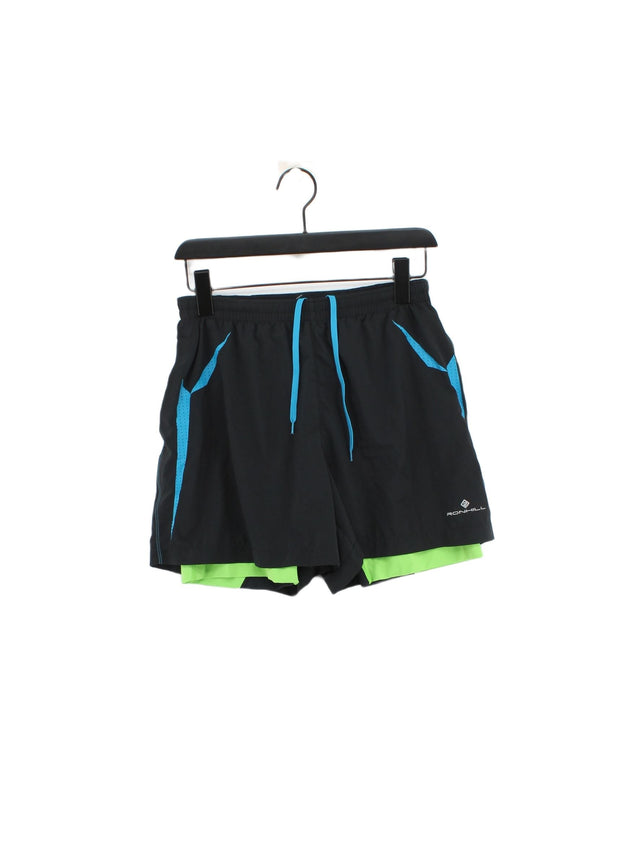 Ronhill Men's Shorts S Black 100% Polyester