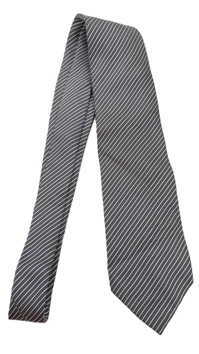 Ben Sherman Men's Tie Grey 100% Silk