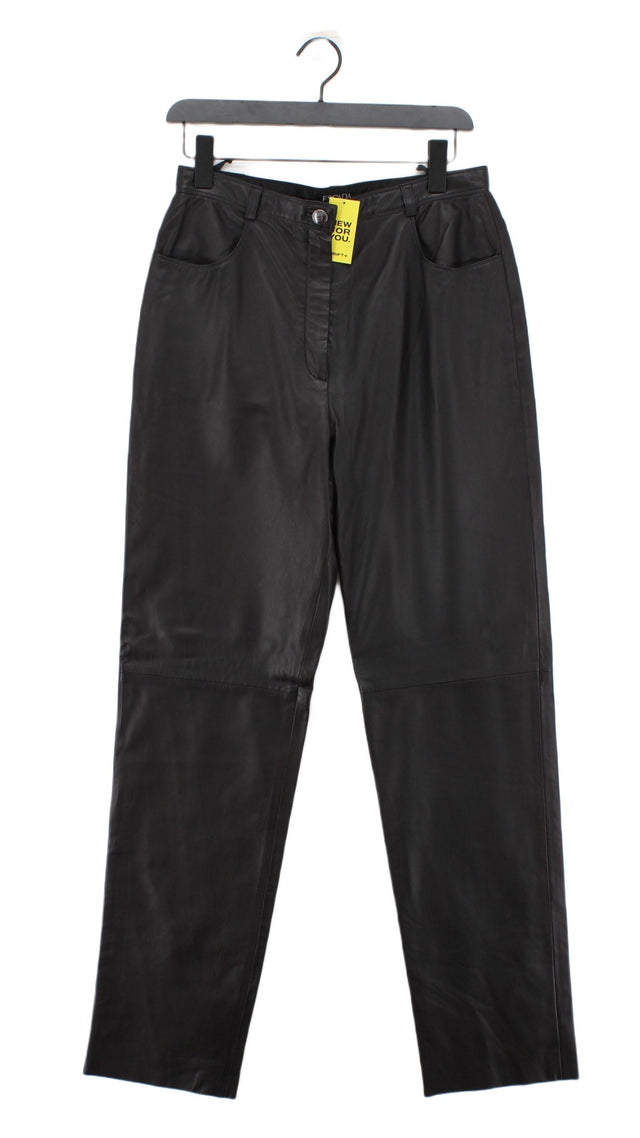 Escada Sport Women's Trousers UK 12 Black 100% Rayon